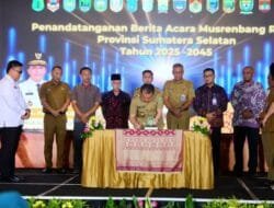 Pj Gubernur Agus Fatoni Buka Musrenbang RPJPD Sumsel 2025-2045