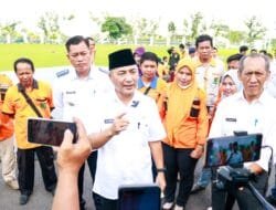 Ribuan Petugas Kebersihan dan Tukang Ojek di Muba Dapat THR Pj Bupati Apriyadi
