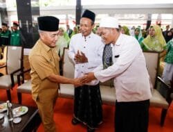 Sekda Apriyadi Mahmud Lantik PC IPNU dan IPPNU Muba Periode 2023-2025