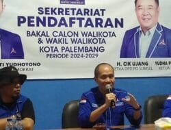 YPM Direstui, Partai Demokrat Jaring Calon Wakil Walikota Palembang 2024