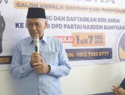 Sambangi DPD Nasdem, Pak De Slamet Ambil Formulir Pendaftaran Bacabup Banyuasin