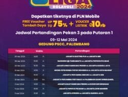 Proliga 2024 Seri Palembang Siap Digelar, Begini Cara Dapatkan Tiket di Aplikasi PLN Mobile