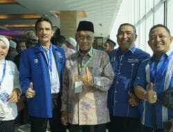 Hadiri Rakornas PAN, Ketua DPD PAN Banyuasin : Kami Berharap Tiket PAN Untuk Pak De Slamet
