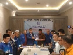 HD Kembalikan Formulir DPW PAN Sumsel Lengkap, Sosok Pasangan Masih Cair
