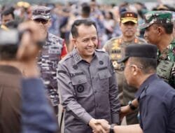 Pj Gubernur Agus Fatoni Apresiasi Penampilan Display Drumband Taruna dan Taruni AAU di Kota Palembang