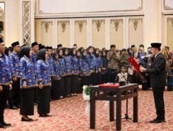 Resmikan 1.345 PPPK di Lingkungan Pemprov Sumsel, Pj Gubernur Agus Fatoni: Bekerjalah Optimal dan Jangan Biasa Saja