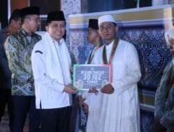 Pj Gubernur Agus Fatoni Hadiri Haflah Akhitussanah Ponpes Al-Ittifaqiqah Ogan Ilir