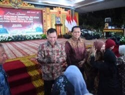 Pj Gubsu Agus Fatoni Baca Puisi dan Pantun di Acara Lepas Sambut Pj Gubernur Sumsel