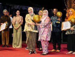 Akhiri Masa Tugas sebagai Pj Ketua TP PKK dan Dekranasda Sumsel, Tyas Fatoni Torehkan Penghargaan Tingkat Nasional