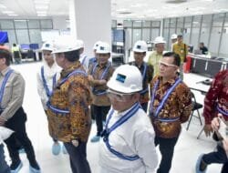 Pj Gubernur Sumsel Elen Setiadi Hadiri Peresmian Operasional Smelter PTFI di Kawasan Ekonomi Khusus  JIIPE Gresik Jatim