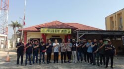 Polsek Kertapati Menggelar Jumat Barokah Bersama Forum Jurnalis Kertapati