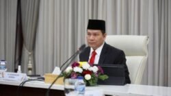 Pj Gubernur Elen Setiadi Pimpin Rapat Pembahasan Tindak Lanjutan Pembangunan Masjid Sriwijaya