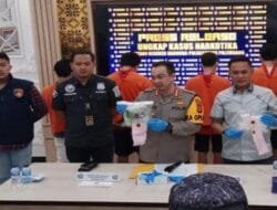 Bawa 1,59 Kg Sabu -Sabu, Kurir Asal Lampung dan Palembang Terancam Hukum Mati