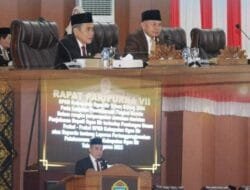 Wabup Ardani Hadiri Rapat Paripurna VII DPRD Ogan Ilir, Bahas Pertanggungjawaban APBD 2023