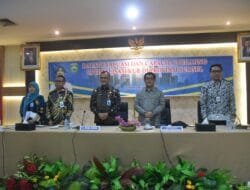 Pj Sekda Sumsel Edward Candra Buka Rapat Evaluasi dan Capacity Building Optimalisasi Penyaluran KUR 2024