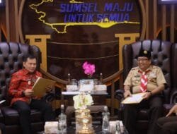 Pj Gubernur Elen Setiadi Dukung Apel Besar HUT Ke-63 Gerakan Pramuka Se-Sumsel