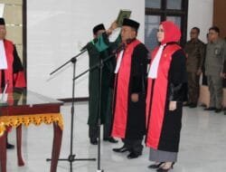 Siap Bersinergi, Pj Bupati Muba Ucapkan Selamat Kepada Ketua PN Sekayu Baru
