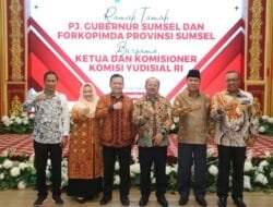 Pj Gubernur Elen Perkuat Sinergitas dengan Komisi Yudisial RI Dukung Upaya Penegakan Hukum di Sumsel