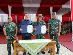 Semangat Manunggal TNI-Rakyat Terpancar di Penutupan TMMD ke-121 Kodim 0430/Banyuasin