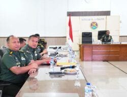 Korem 044/Gapo Gelar Rapat Persiapan Menyambut HUT TNI ke-79