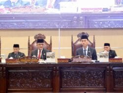 Paripurna DPRD Sumsel Terkait Jawaban Pj Gubernur Atas Pemandangan Umum Fraksi-Fraksi Terhadap APBD 2025