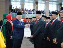 Afitni Junaidi Gumay Jabat Sebagai Ketua DPRD Muba Sementara