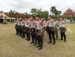 Polres Ogan Ilir Gelar Pelatihan Dalmas Pengamanan Pilkada 2024