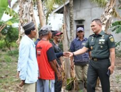 Danrem 044/Gapo Tinjau Program Besemah 44 di Sematang Borang