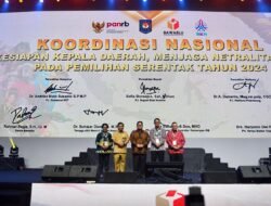 Sekda Sumsel Edward Candra Hadiri Rakornas Jelang Pilkada Bersama Bawaslu RI