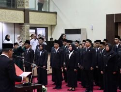 Sekda Sumsel Edward Candra Lantik 47 Pejabat Fungsional di Pemprov Sumsel