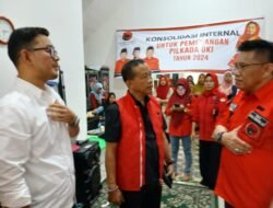 PDI Perjuangan OKI Gelar Rapat Konsolidasi, Abdiyanto Tekankan Jati Diri Partai