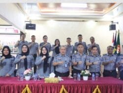 Kemenkumham Sumsel Lakukan Monev Reformasi Birokrasi di Rutan Kelas I Palembang