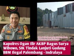Terbukti Beroperasi, Kapolres Bakal Tindak BBM Ilegal di Ogan Ilir