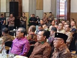 RM Taufik Husni Hadiri Acara Kenal Pamit Kapolda Sumsel