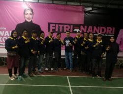 Relawan GAP Jalin Silaturahmi di Kediaman Cawako Fitrianti Agustinda