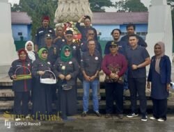 PPAMI Ziarah dan Tabur Bunga Peringati HUT TNI ke-79 di TMP Ksatria Ksetra Siguntang