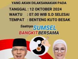 Paslon MATAHATI Gelar Senam Sehat, Siapkan Door Prize Menarik