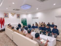 Bahas Persiapan Porwada, PWI Sumsel Bersama PWI Muba Temui Pj Bupati Sandi Fahlepi