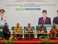 Sekda Sumsel Tekankan Penerapan Sistem Merit untuk Ciptakan Smart ASN