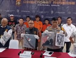 Aksi Perampokan Bersenjata di Minimarket Ogan Ilir, Tiga Pelaku Ditangkap