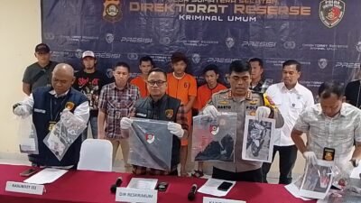 Aksi Perampokan Bersenjata di Minimarket Ogan Ilir, Tiga Pelaku Ditangkap