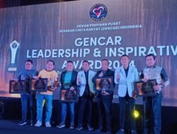 DPP Gencar Gelar Leadership Inspirative Award 2024 di Palembang