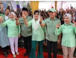 Warga 7 Ulu Antusias Sambut Pasangan RDPS Meski Diguyur Hujan