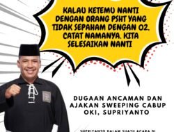 Calon Wabup OKI Supriyanto Diduga Ancam dan Ajak Sweeping Anggota PSHT yang Berbeda Pilihan