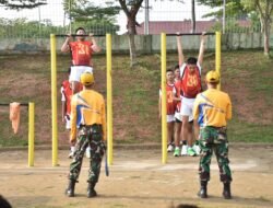 Seleksi Ketat: Tes Kesegaran Jasmani Calon Bintara dan Calon Perwira Reguler Kodam II/ Sriwijaya