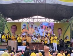 Ribuan Peserta Meriahkan Senam Sehat HUT ke-60 Partai Golkar, Pecahkan Rekor MURI