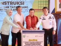 Tingkatkan Kualitas Insfratruktur, Pj Gubernur Sumsel Launching BLUD Laboratorium Konstruksi