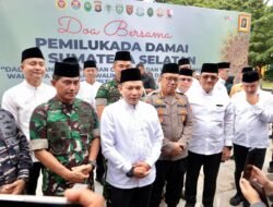 Ciptakan Pilkada 2024 Damai, Pj Gubernur Sumsel Hadiri Doa Bersama di Monpera