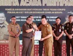 Kejati Amankan Dua Aset Penting Pemprov Sumsel Yayasan Batanghari Sembilan 