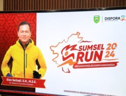 Ribuan Pelari Ramaikan Sumsel Run 2024 di Palembang